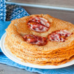 Boekweitpannenkoeken met spek