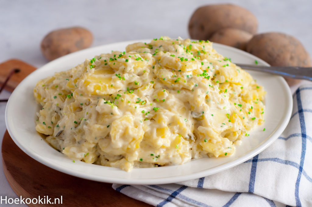 Aardappelsalade de Duitse kartoffelsalat