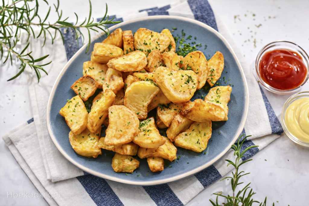 Gebakken Aardappels uit de airfryer